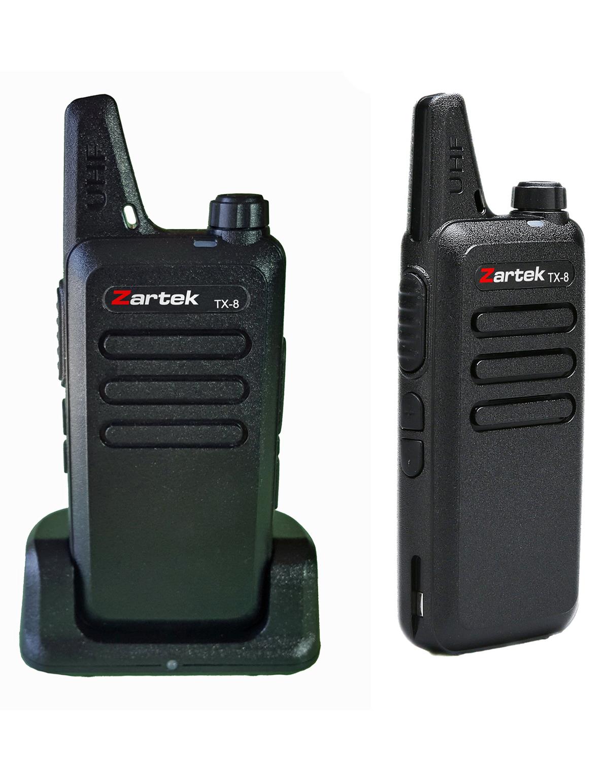 Zartek TX8 Two-way Radio (Twin pack)