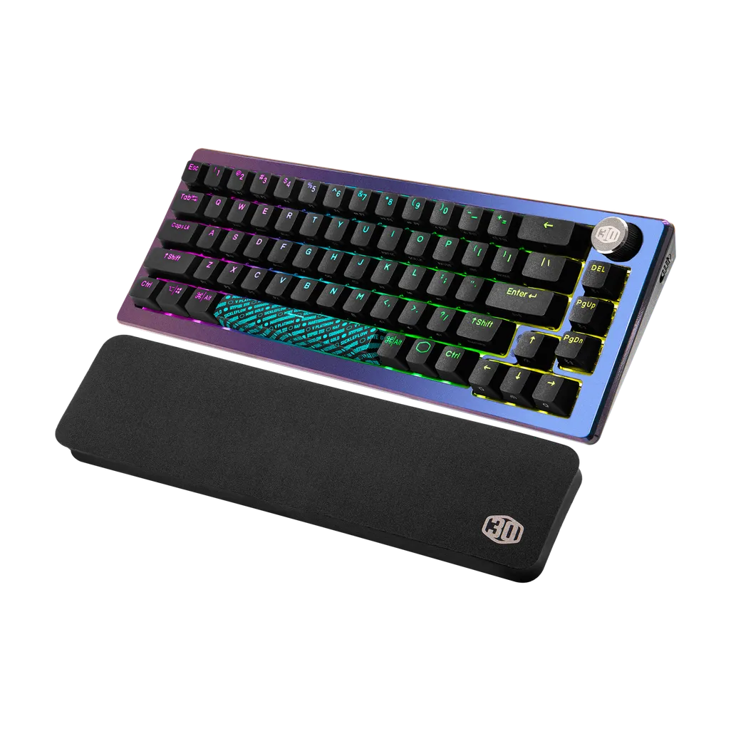 Cooler Master Peripherals MK721 30th Anniversary Edition, 65%, Wired & Wireless, USB + RF Wireless + Bluetooth, Mechanical, QWERTY, LED