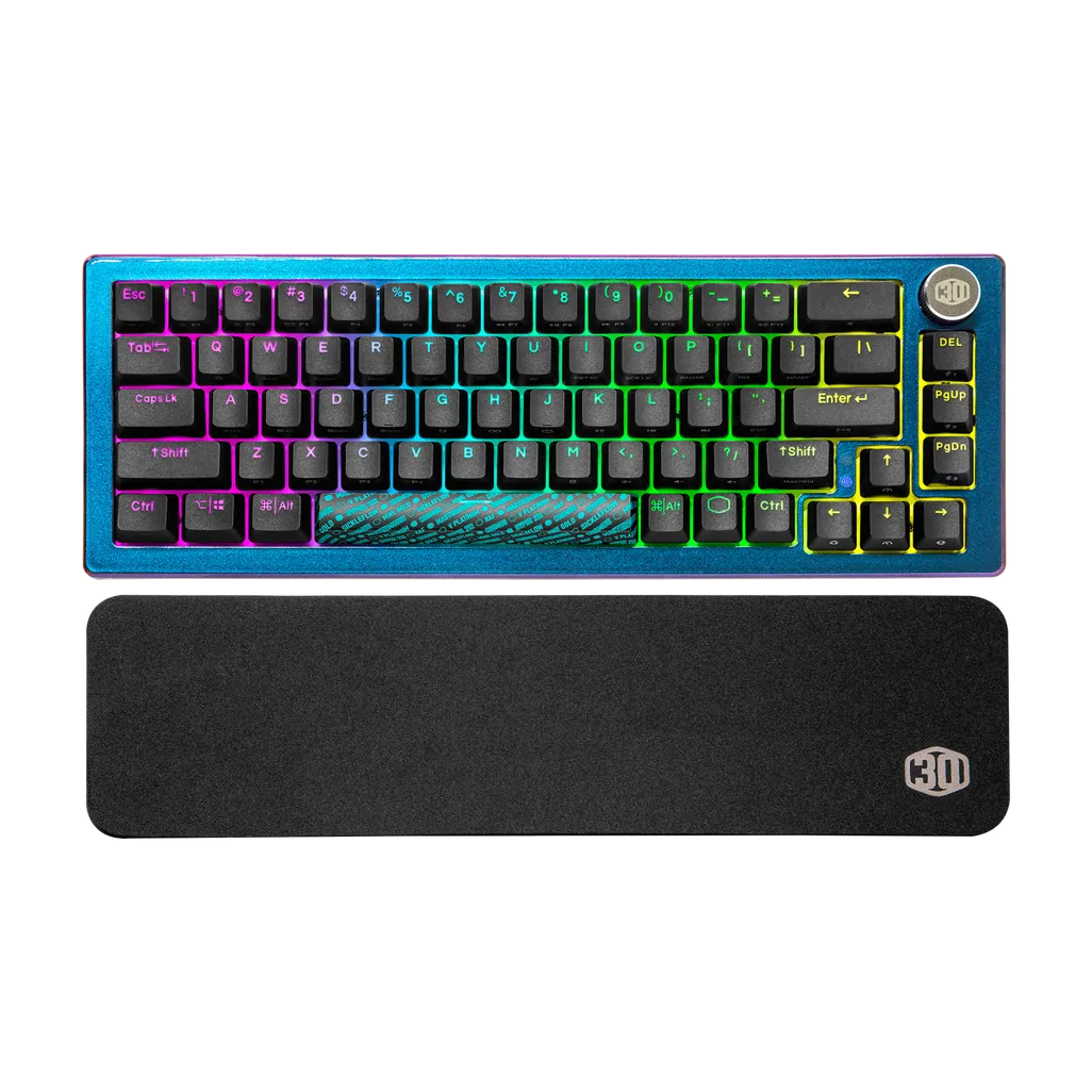 Cooler Master Peripherals MK721 30th Anniversary Edition, 65%, Wired & Wireless, USB + RF Wireless + Bluetooth, Mechanical, QWERTY, LED