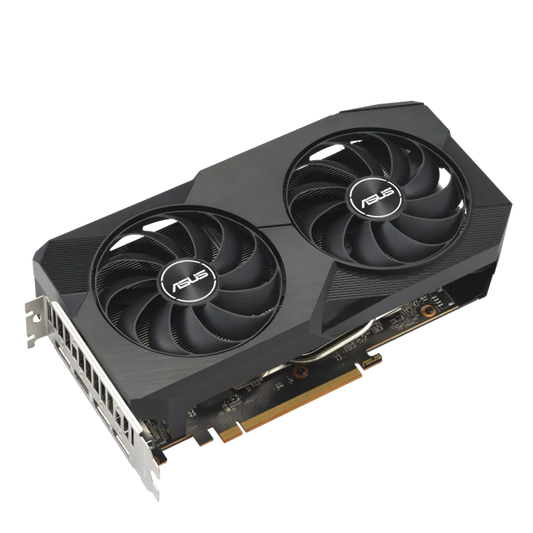 ASUS Dual -RX7600-O8G, Radeon RX 7600, 8 GB, GDDR6, 128 bit, 7680 x 4320 pixels, PCI Express 4.0