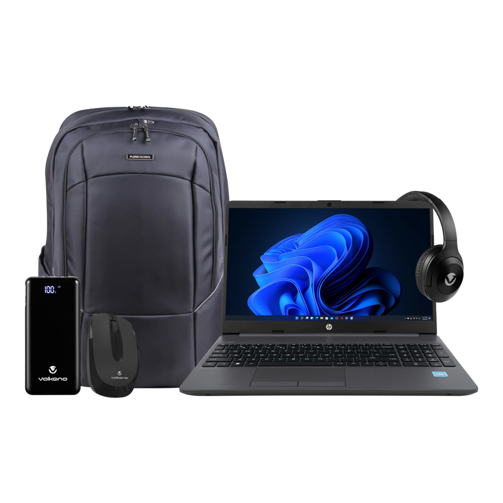 HP 250 G9 15.6 Celeron 8/256 Win11 + Headset + Bag + Mouse + Powerbank)