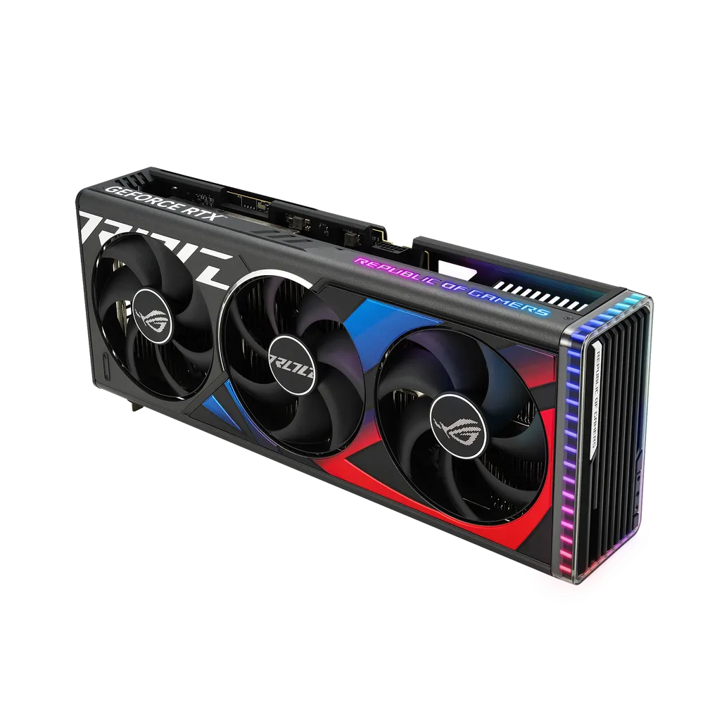 ASUS ROG -STRIX-RTX4080S-O16G-GAMING, GeForce RTX 4080 SUPER, 16 GB, GDDR6X, 256 bit, 7680 x 4320 pixels, PCI Express 4.0