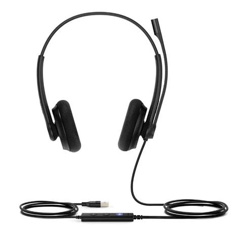 Yealink UH34 Lite Dual Wired USB Type-A Headset for Microsoft Teams