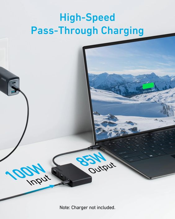 Anker 332 USB-C Hub (5-in-1, 4K HDMI)