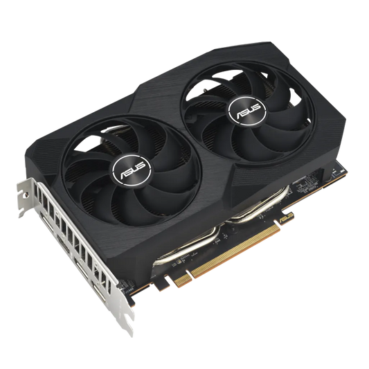 ASUS Dual -RX7600-O8G-V2, Radeon RX 7600, 8 GB, GDDR6, 128 bit, 7680 x 4320 pixels, PCI Express 4.0