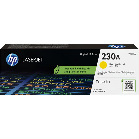 HP 230A YELLOW ORIGINAL LASERJET TONER CARTRIDGE