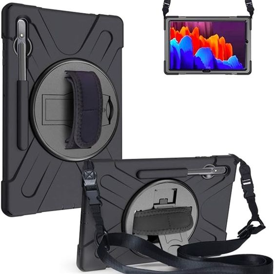 Tuff-Luv MF3291 Armour Jack Rugged Case with Stand Shoulder Strap Pen Holder