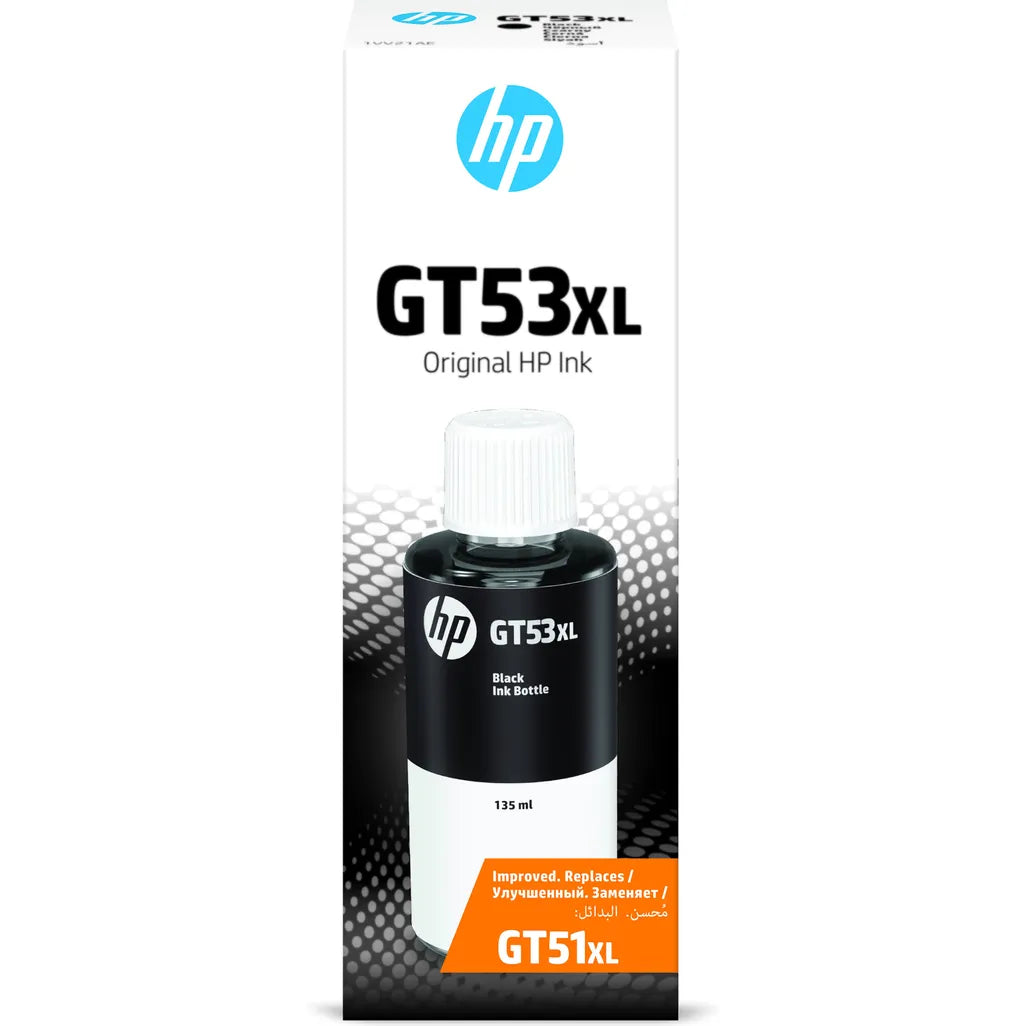 HP GT53XL 135ML BLACK ORIGINAL INK BOTTLE