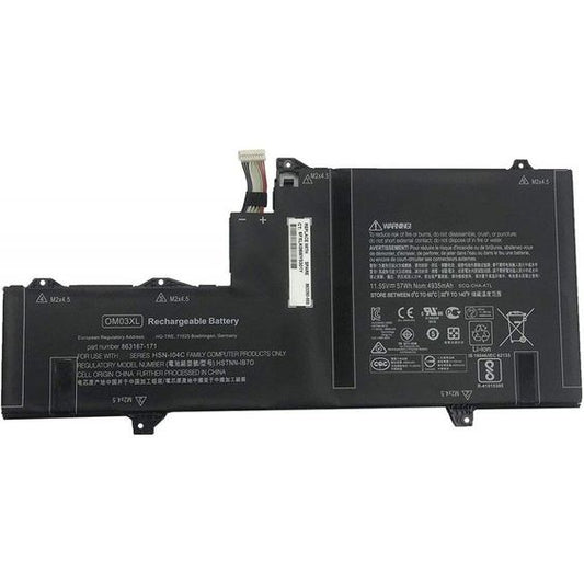 Battery for EliteBook X360 1030 G2 (OMO3XL) Type-2