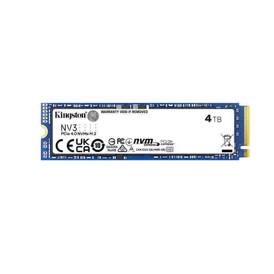 KINGSTON 4000G NV3 M.2 2280 PCIE 4.0 NVME SSD