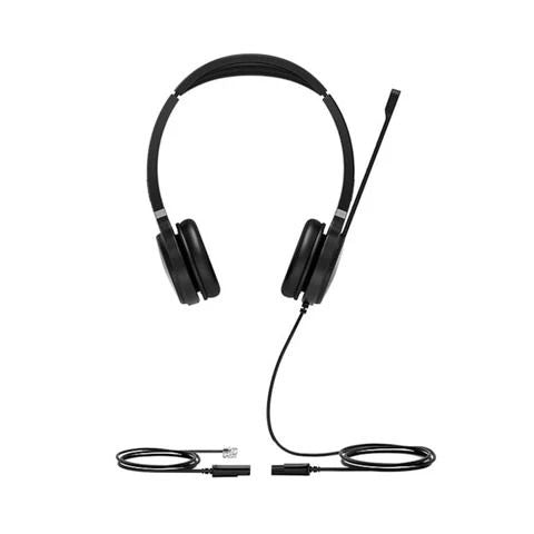 Yealink YHS36 Dual Wired Headset with QD to RJ9 Connection