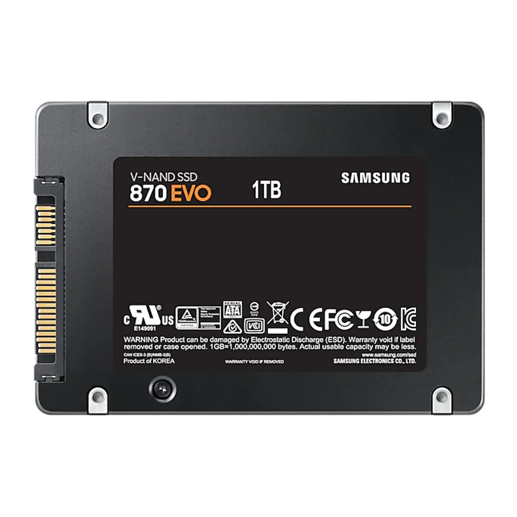 SAMSUNG 870 EVO 1 TB SATA SSD