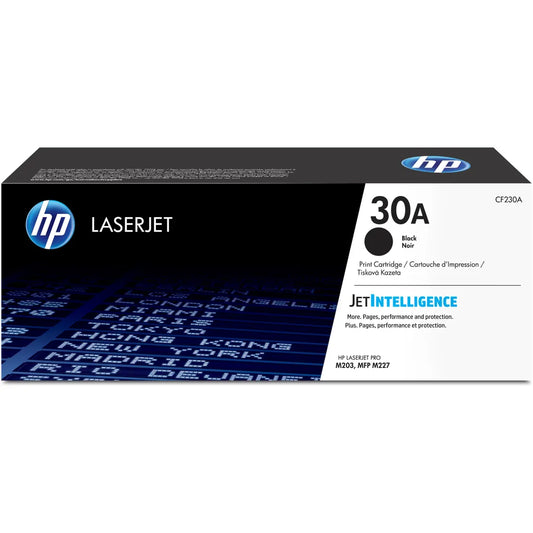 HP 30A Black Original LaserJet Toner Cartridge;1;600 pages. . (HP LaserJet Pro M104/MFP M132).