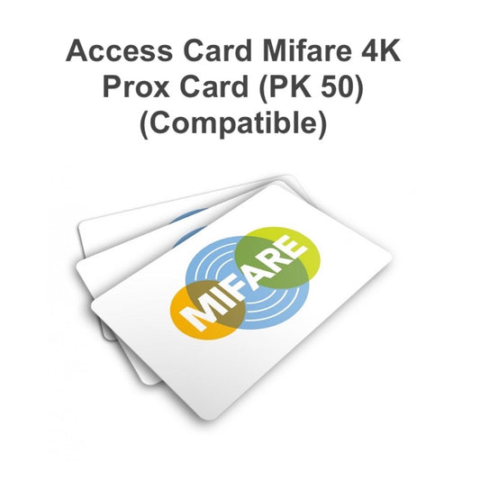 Access Card Mifare 4k (Compatible Chip) Prox Card (pk 50)