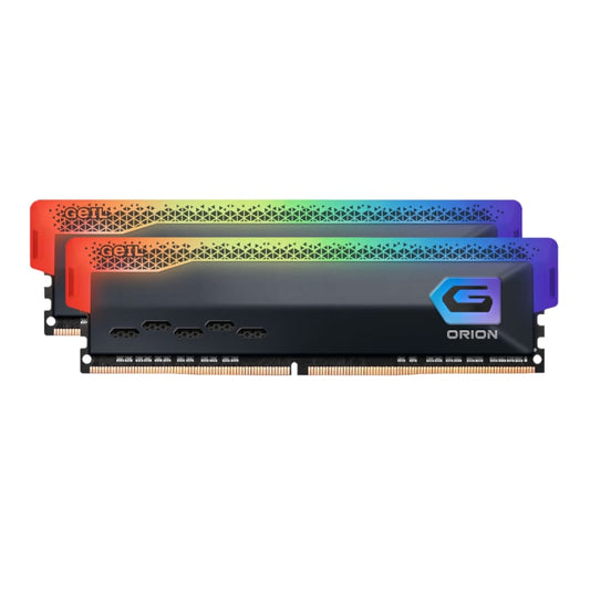 Geil Orion RGB 16GB KIT(2X8GB) 3200MHz DDR4 Desktop Gaming Memory – Grey