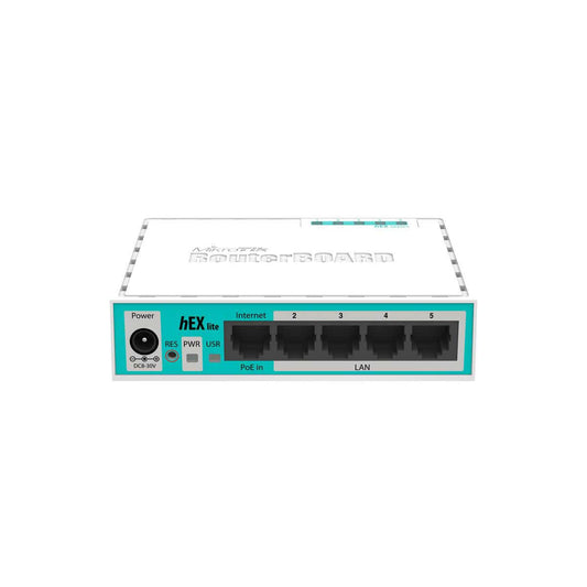 MikroTik hEX Lite Desktop Router - ViBE Compatible