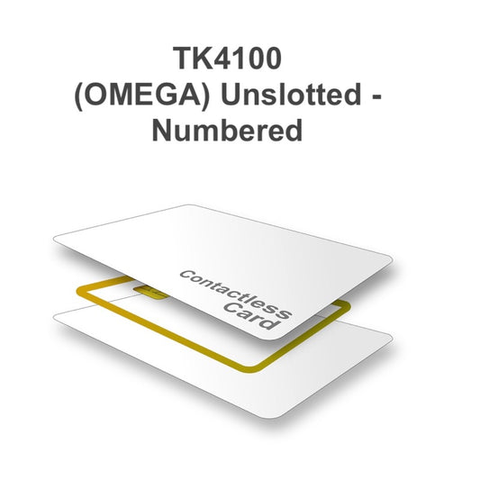 Access Card TK4100 (Omega) Unslotted Prox Cards (pk 50)