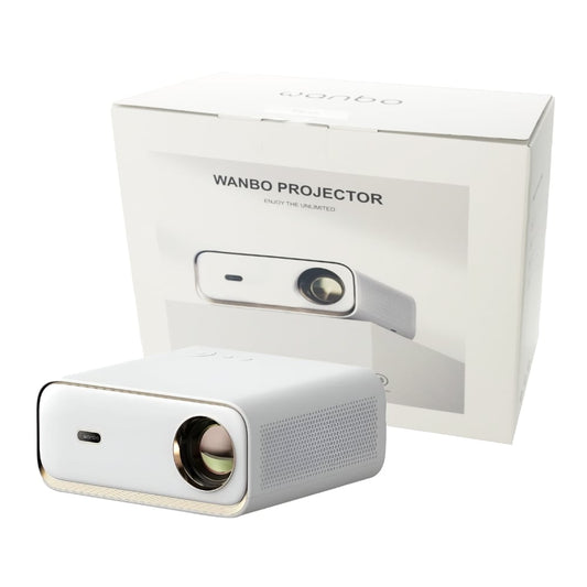 WANBO X5 1080P 1100ANSI Android 9.0 Smart Projector – White