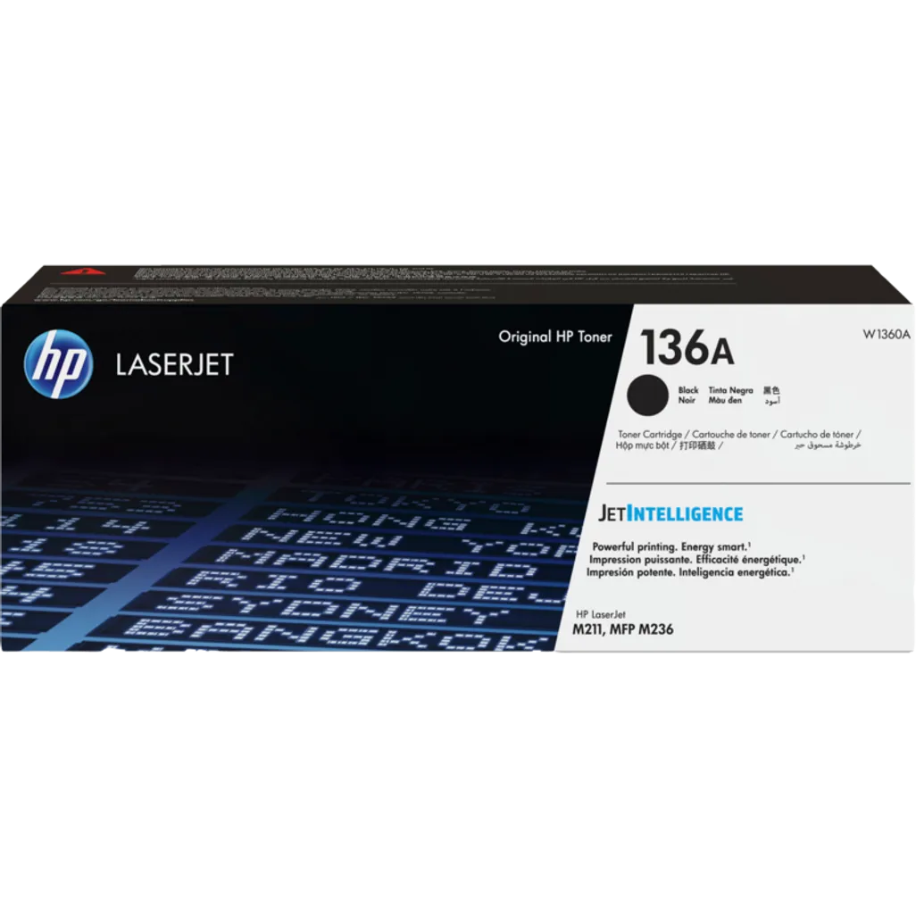 HP 136A BLACK ORIGINAL LASERJET TONER CARTRIDGE