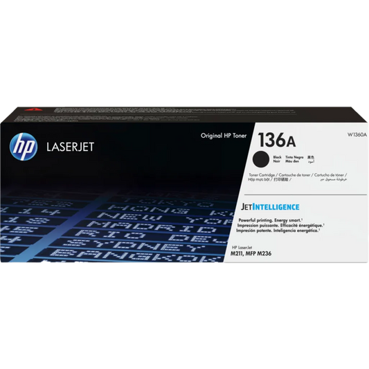 HP 136A BLACK ORIGINAL LASERJET TONER CARTRIDGE