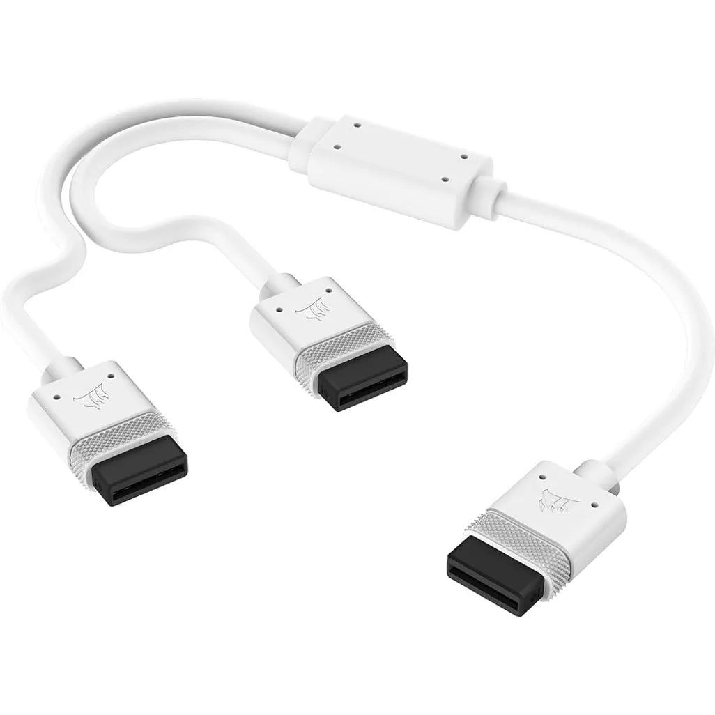 Corsair CL-9011132-WW, Universal, ARGB extension cable, White, 60 cm, LINK, 2 x LINK