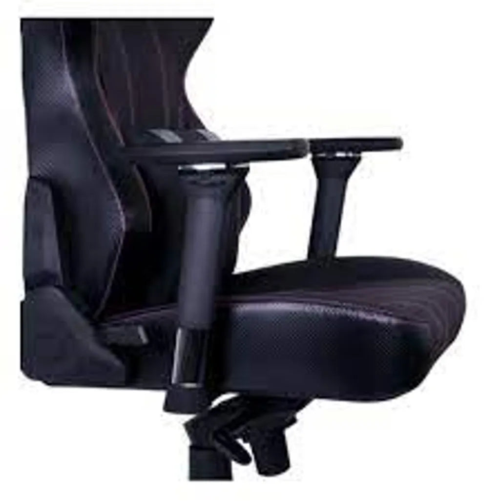 CM Chair X2 ; Ergonomic design; Head and Lumbar pillow; Black