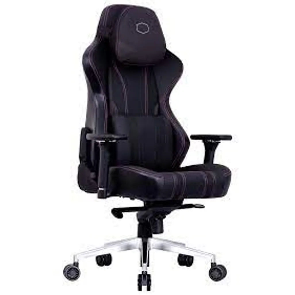 CM Chair X2 ; Ergonomic design; Head and Lumbar pillow; Black