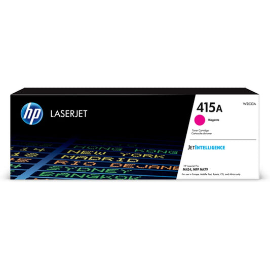 HP 415A Magenta LaserJet Toner Cartridge;2;100 pages