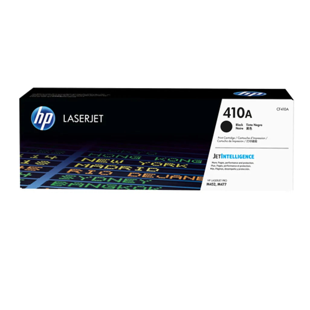 HP 410A Black Original LaserJet Toner Cartridge;2;300 pages. (Color LaserJet Pro M452/MFP M477).