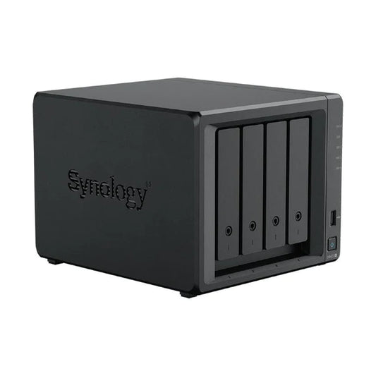 Synology DiskStation 4 Bay NAS; Quad Core 2.0GHz; up to 72 TB of data