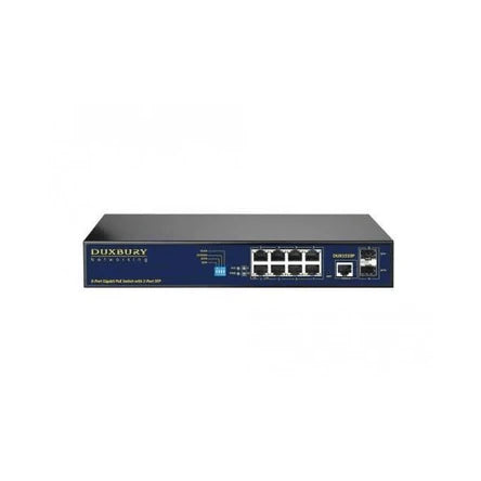 Duxbury AI 10-port Layer 2 Managed GbE PoE Switch DUX1510P