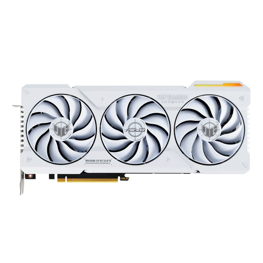 ASUS TUF Gaming TUF-RTX4070TIS-O16G-WHITE-GAMING, GeForce RTX 4070 Ti SUPER, 16 GB, GDDR6X, 256 bit, 7680 x 4320 pixels, PCI Express 4.0