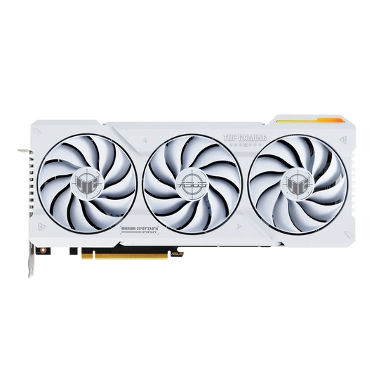 ASUS TUF Gaming TUF-RTX4070TIS-O16G-WHITE-GAMING, GeForce RTX 4070 Ti SUPER, 16 GB, GDDR6X, 256 bit, 7680 x 4320 pixels, PCI Express 4.0