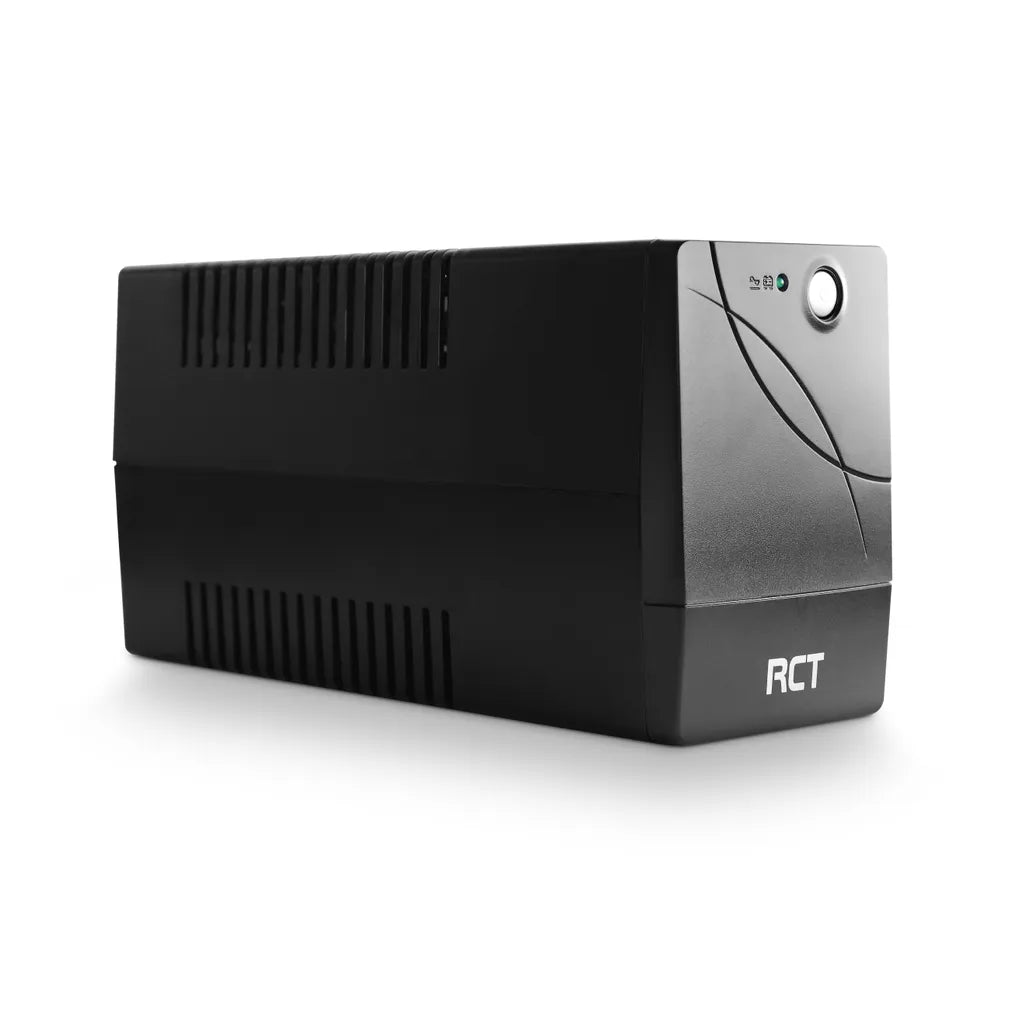 RCT 850VA LINE-INTERACTIVE UPS 510W WITH SA WALL SOCKETS - 1 X TYPE M 2 X TYPE N. BATTERY 6 MONTH WARRANTY ONLY!