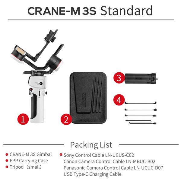 Zhiyun Crane-M3 S Gimbal Stabilizer