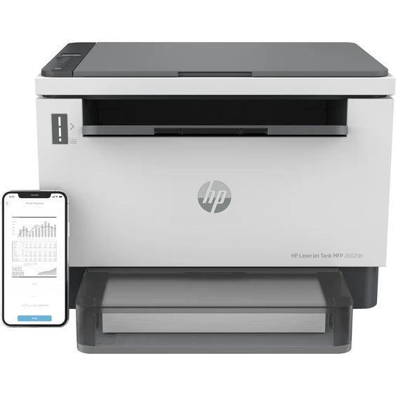 HP LaserJet Tank MFP 2602dn Printer