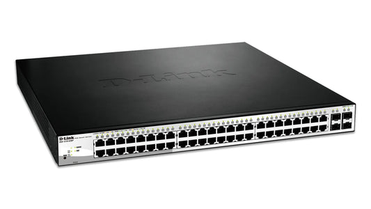 D-Link 48 PoE 10/100/1000 ports + 4 SFP ports Metro Switch