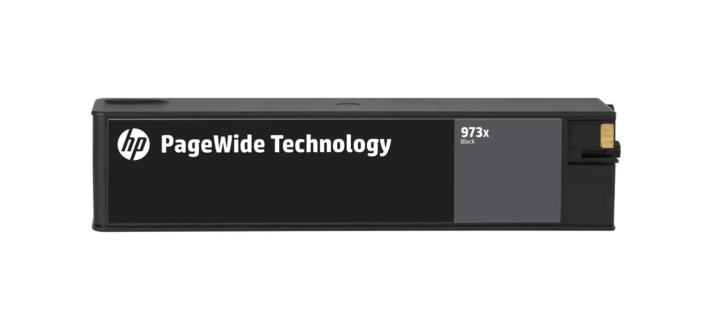 HP 973X High Yield Black Original PageWide Cartridge;~10;000 pages (HP Pagewide Pro 352dw / 254dw / 377dn / 477dw).