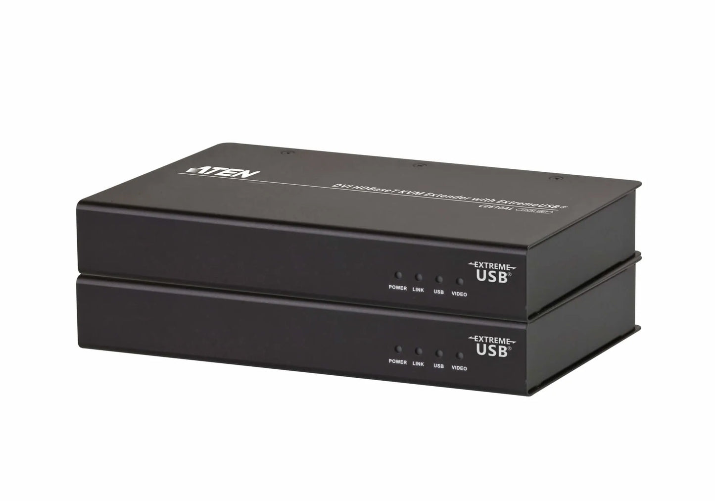 ATEN USB 2.0 DVI HDBaseT KVM Extender EX.USB/W/(US/EU/OUT) ADP. ATEN (100m).