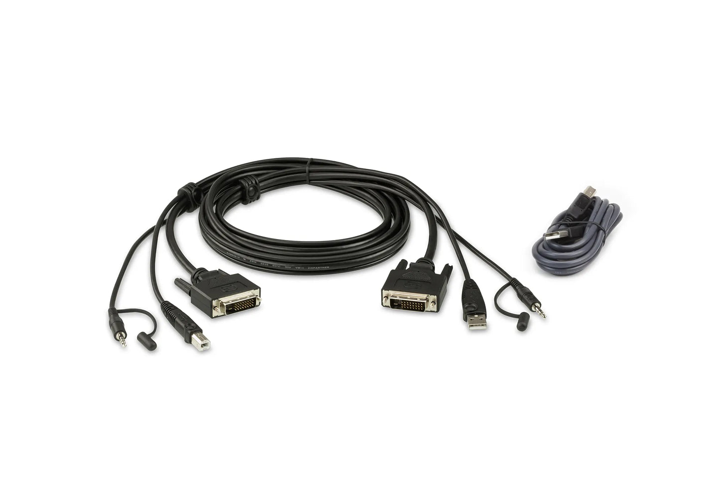 ATEN 6ft. Single Display DVI-D Secure KVM Cable Kit