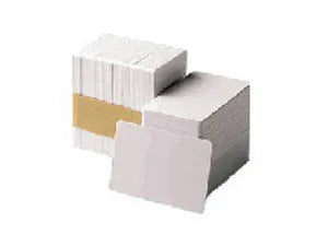 Zebra white PVC card