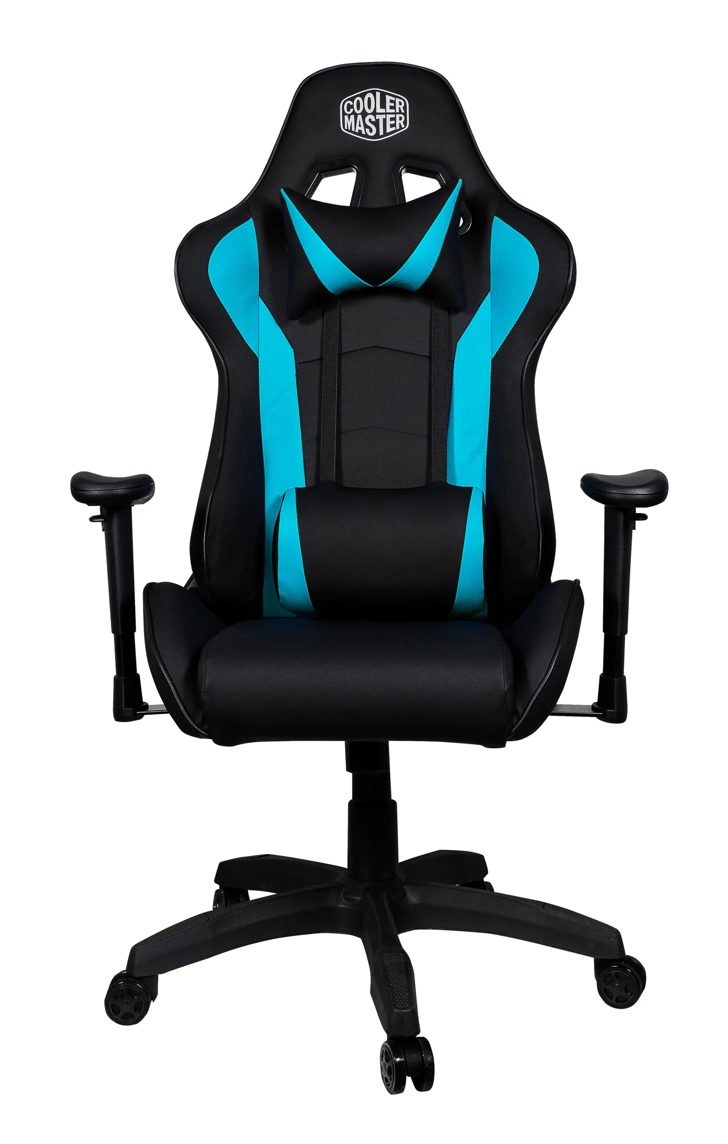 Cooler Master Caliber R1 Gaming Chair; Black and Blue; Recline; Height Adjust; Head and Lumbar Pillows; Premium Materials; Ergo