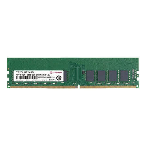 TRANSCEND 8GB DDR4-2666 ECC U-DIMM 1RX8