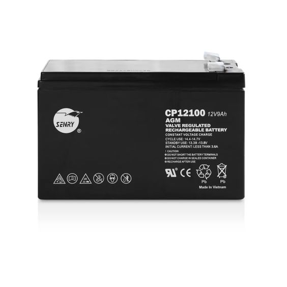 RCT SENRY 12V DC 9AH RECHARGEABLE SEALED AGM BATTERY – TecAfrica Solutions