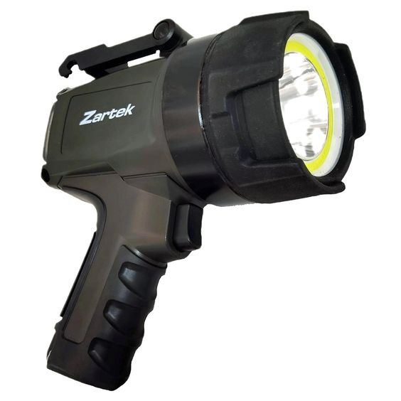 Zartek ZA-466 Rechargeable LED Spotlight with Worklight