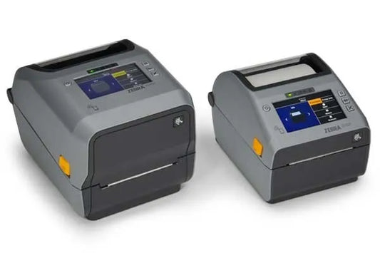 Zebra Direct Thermal Printer ZD621; 203 dpi; USB; USB Host; Ethernet; Serial; BTLE5; EU and UK Cords; Swiss Font; EZPL