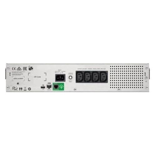 APC Smart-UPS C 1500VA, 900W LCD Rack Mount 2U 230V with SmartConnect  SMC1500I-2UC