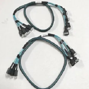 810mm long; bundled cable kit (2 cables included) straight OCuLink SFF-8611connectors to straight/right angle OCuLink SFF-8611 c