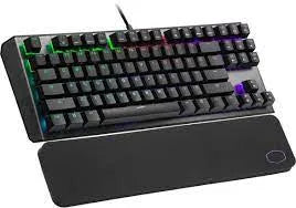 Cooler Master CK530 V2 RGB Keyboard; Brown Switches; Brushed Aluminum; Included soft and plush wrist rest; ABS KeyCaps