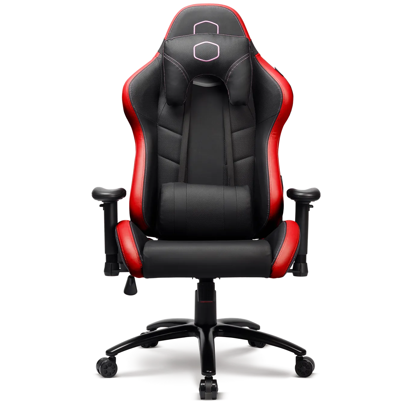 Cooler Master Caliber R2 Gaming Chair; Red; Recline; Height Adjust; Head and Lumbar Pillows; Premium Materials; Ergo